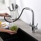 Kibi Circular 2-in-1 Water Filter Kitchen Pull Out Faucet- Chrome KFF502CH - alternate 9